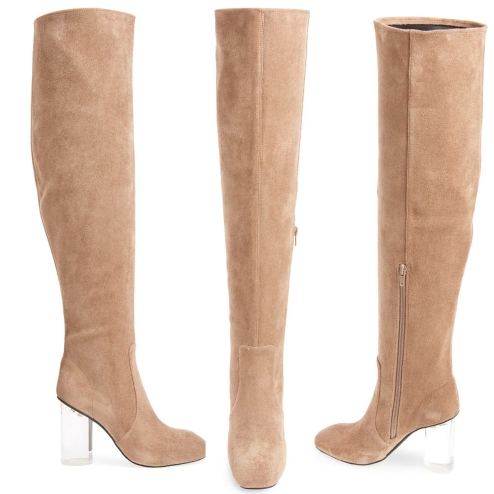 Jeffrey Campbell Perou-LH Over the Knee Boots Sz 9